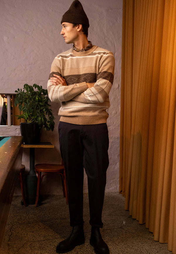 Clean Cut Copenhagen Marius XO Copenhagen pants Bukser Brun Melange