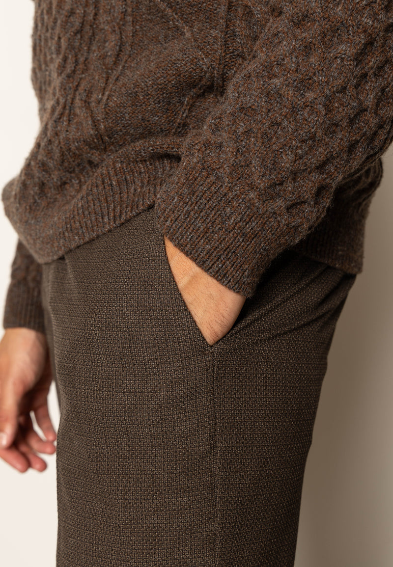 Clean Cut Copenhagen Marius XO Copenhagen pants Bukser Brun Melange