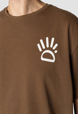 Clean Cut Copenhagen Micheal organic cotton t-shirt T-shirts S/S Brun