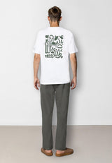 Clean Cut Copenhagen Micheal organic cotton t-shirt T-shirts S/S Hvid