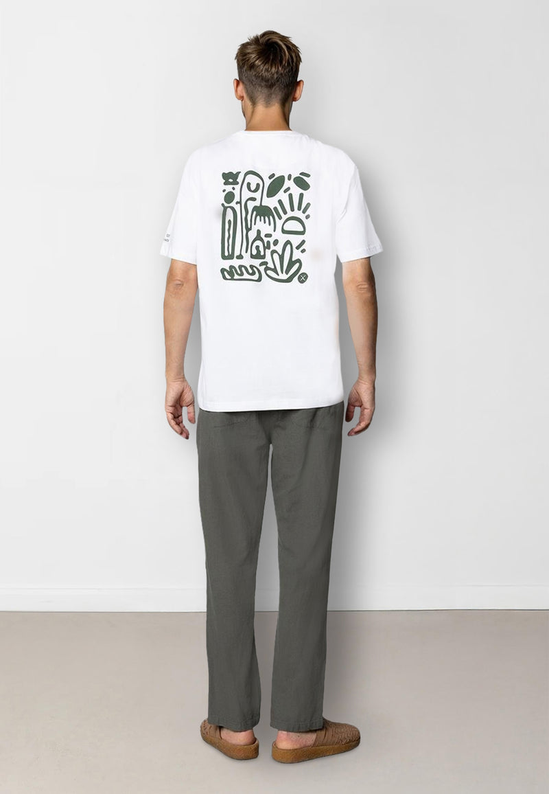 Clean Cut Copenhagen Micheal organic cotton t-shirt T-shirts S/S Hvid