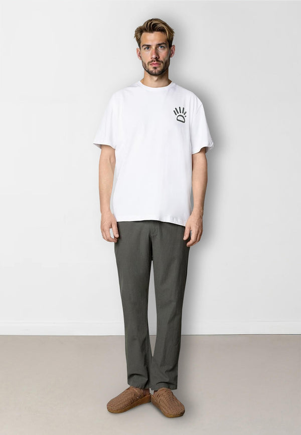 Clean Cut Copenhagen Micheal organic cotton t-shirt T-shirts S/S Hvid