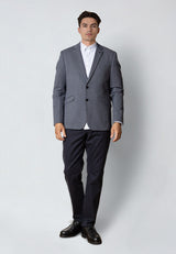 Clean Cut Copenhagen Milano jersey stretch blazer Blazere Denim Melange