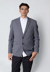 Clean Cut Copenhagen Milano jersey stretch blazer Blazere Denim Melange
