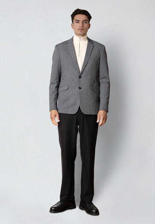 Clean Cut Copenhagen Milano jersey stretch blazer Blazere Mørkegrå Mix