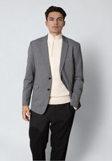 Clean Cut Copenhagen Milano jersey stretch blazer Blazere Mørkegrå Mix