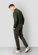 Clean Cut Copenhagen MILANO JERSEY STRETCH PANTS Bukser Brun Melange