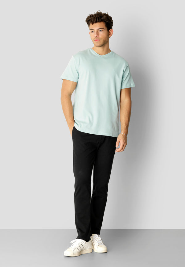 Clean Cut Copenhagen MILANO JERSEY STRETCH PANTS Bukser Sort