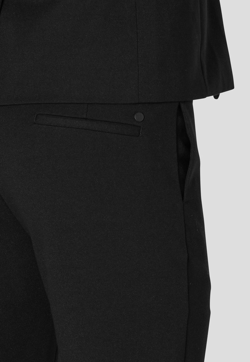 Clean Cut Copenhagen MILANO JERSEY STRETCH PANTS Bukser Sort
