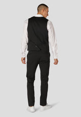 Clean Cut Copenhagen Milano jersey vest Veste Sort