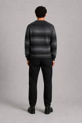 Fat Moose Moss knit Strik Sort / Grå