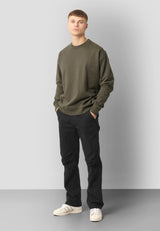 Fat Moose NELSON ORGANIC COTTON SWEATSHIRT Sweatshirts Grøn