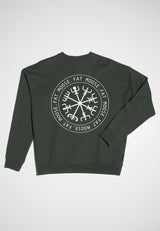Fat Moose NELSON ORGANIC COTTON SWEATSHIRT Sweatshirts Grøn