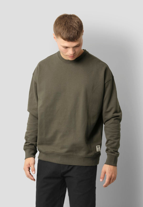 Fat Moose NELSON ORGANIC COTTON SWEATSHIRT Sweatshirts Grøn