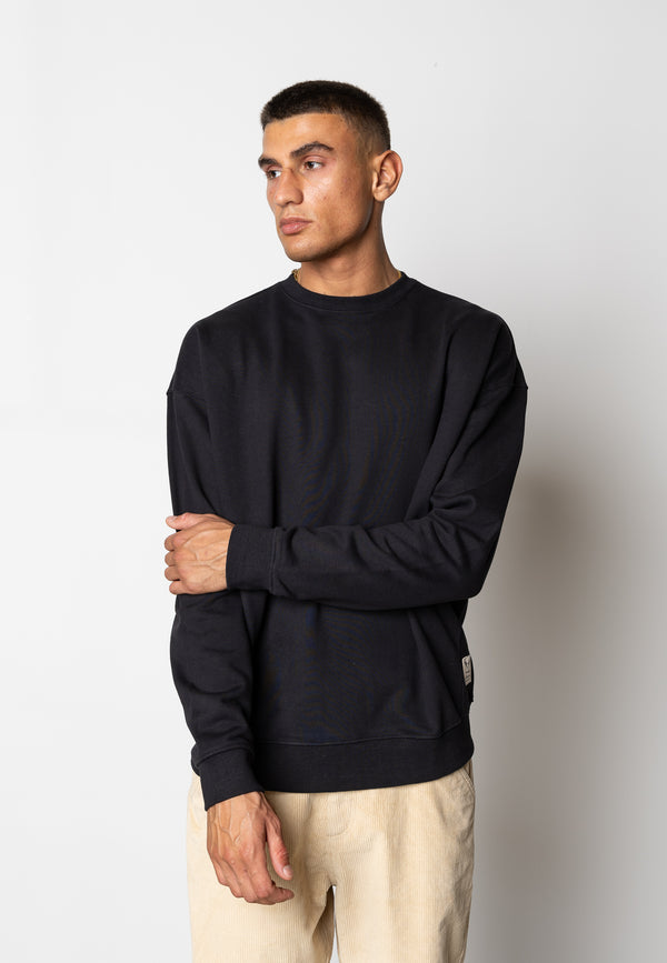 Fat Moose NELSON ORGANIC COTTON SWEATSHIRT Sweatshirts Sort