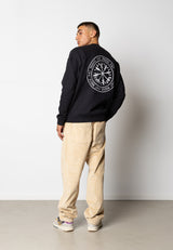 Fat Moose NELSON ORGANIC COTTON SWEATSHIRT Sweatshirts Sort