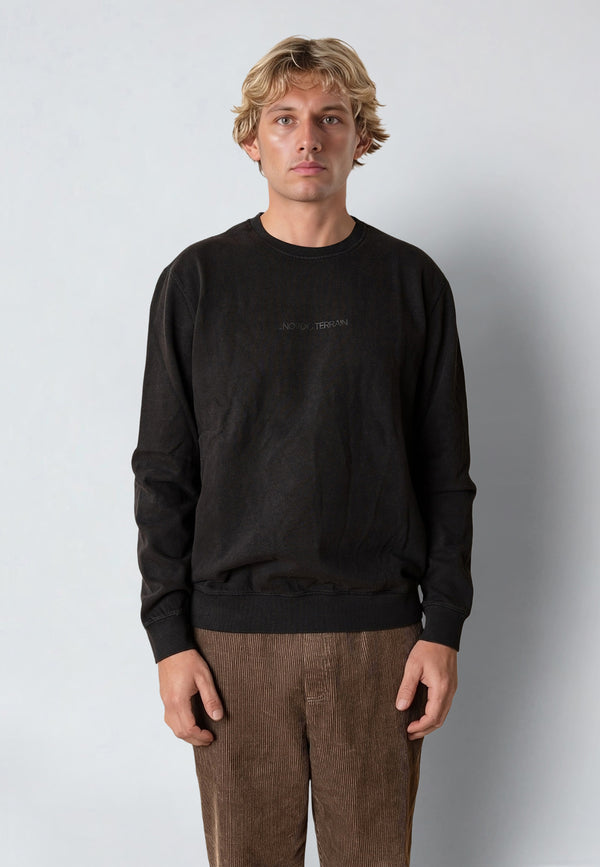 Fat Moose NORDIC TERRAIN SWEATSHIRT Sweatshirts Sort