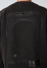 Fat Moose NORDIC TERRAIN SWEATSHIRT Sweatshirts Sort
