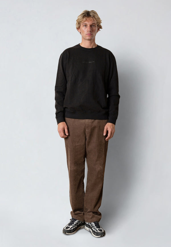 Fat Moose NORDIC TERRAIN SWEATSHIRT Sweatshirts Sort