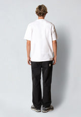 Fat Moose NORDIC WILD WOOD T-SHIRT T-shirts S/S Hvid