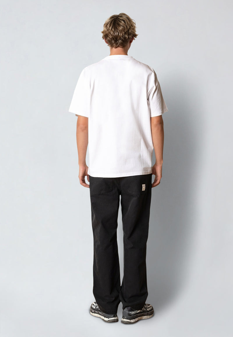 Fat Moose NORDIC WILD WOOD T-SHIRT T-shirts S/S Hvid