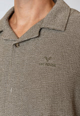 Fat Moose NOVA S/S SHIRT Skjorte S/S Army Melange