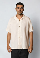 Fat Moose NOVA S/S SHIRT Skjorte S/S Ecru