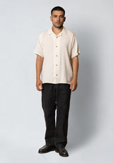 Fat Moose NOVA S/S SHIRT Skjorte S/S Ecru