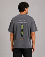 Fat Moose Never rest organic t-shirt T-shirts S/S Turbulence