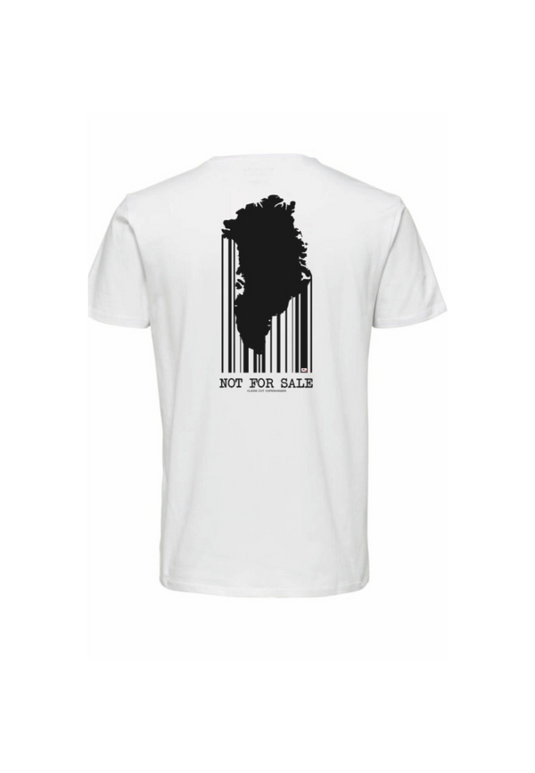 Clean Cut Copenhagen Not for sale Greenland t-shirt T-shirts S/S Hvid