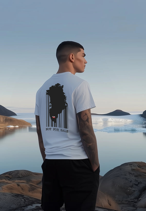 Clean Cut Copenhagen Not for sale Greenland t-shirt T-shirts S/S Hvid