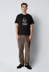 Clean Cut Copenhagen OLLIE ART T-SHIRT T-shirts S/S Sort
