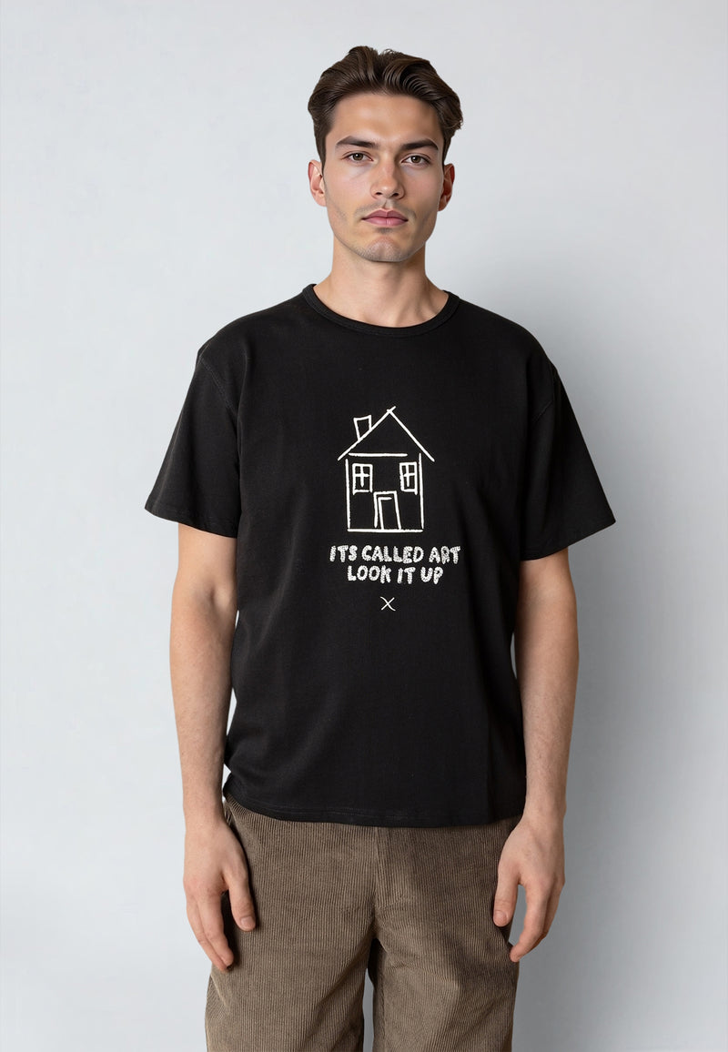 Clean Cut Copenhagen OLLIE ART T-SHIRT T-shirts S/S Sort