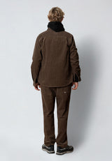 Fat Moose OWEN CORD SHIRT Overshirts Morel