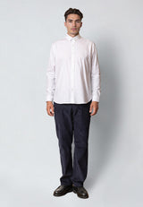 Clean Cut Copenhagen OXFORD STRETCH SHIRT Skjorte L/S Hvid
