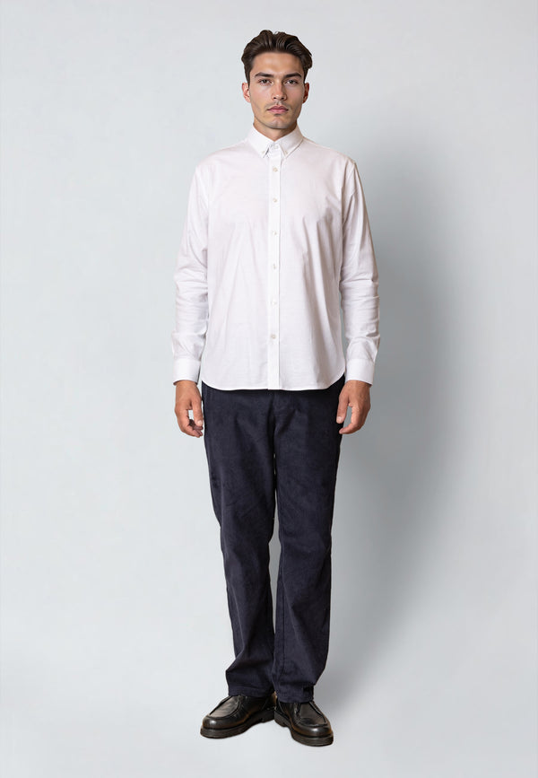 Clean Cut Copenhagen OXFORD STRETCH SHIRT Skjorte L/S Hvid