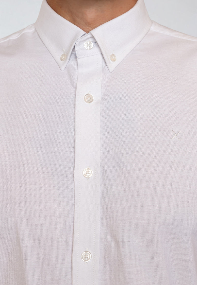 Clean Cut Copenhagen OXFORD STRETCH SHIRT Skjorte L/S Hvid