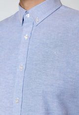 Clean Cut Copenhagen OXFORD STRETCH SHIRT Skjorte L/S Lyseblå
