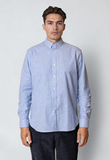 Clean Cut Copenhagen OXFORD STRETCH SHIRT Skjorte L/S Lyseblå