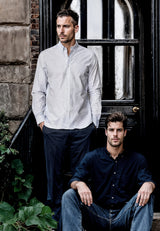 Clean Cut Copenhagen OXFORD STRETCH SHIRT Skjorte L/S Navy