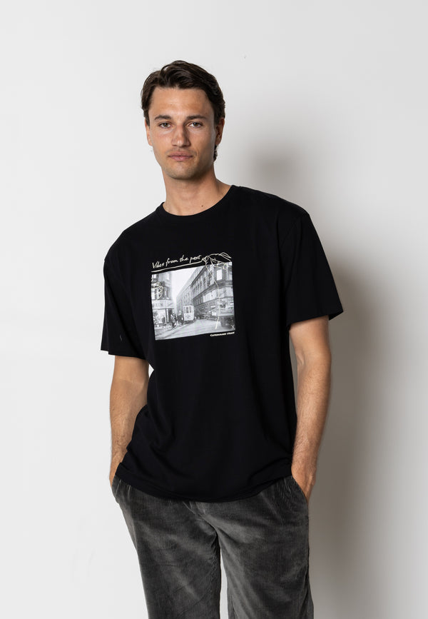 Clean Cut Copenhagen Old Copenhagen organic t-shirt T-shirts S/S Sort