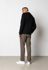 Clean Cut Copenhagen Oscar knitted cardigan Strik Sort