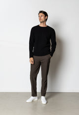 Clean Cut Copenhagen OSCAR KNITTED JUMPER Strik Sort