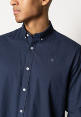 Clean Cut Copenhagen OXFORD STRETCH SHIRT Skjorte L/S Navy
