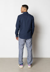 Clean Cut Copenhagen OXFORD STRETCH SHIRT Skjorte L/S Navy