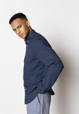 Clean Cut Copenhagen OXFORD STRETCH SHIRT Skjorte L/S Navy
