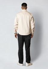 Fat Moose PABLO OVERSHIRT Overshirts Sand Melange