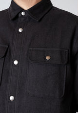 Fat Moose PABLO OVERSHIRT Overshirts Sort