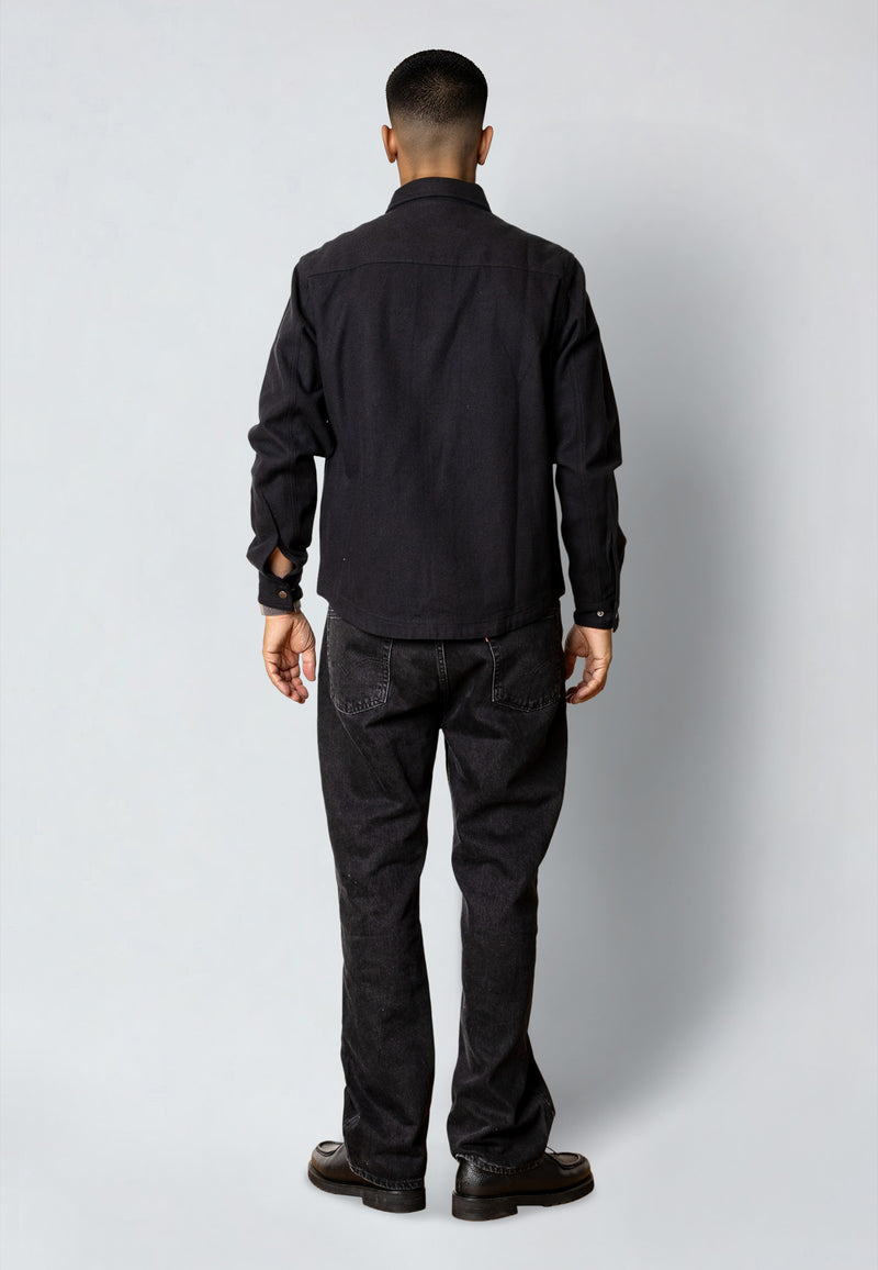 Fat Moose PABLO OVERSHIRT Overshirts Sort