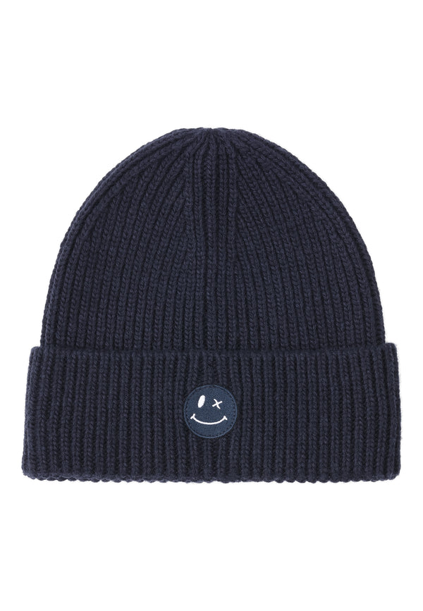 Clean Cut Copenhagen PATRICK BEANIE Accessories Mørk Navy